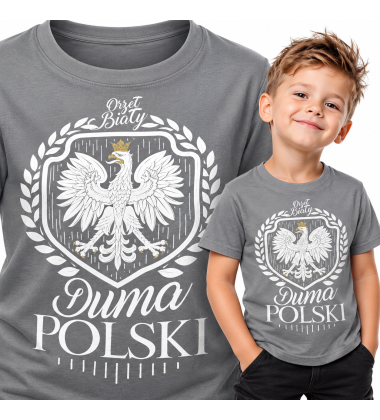 KOSZULKA DZIECIĘCA Patriotyczna  DUMA POLSKI